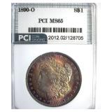 1890-O Morgan MS65 LISTS $1250