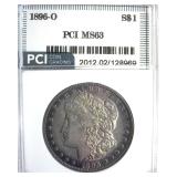 1896-O Morgan MS63 LISTS $7250