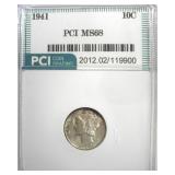 1941 Dime MS68 LISTS $750