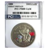 1999 Dollar PCI PR69 CAM Great Britain