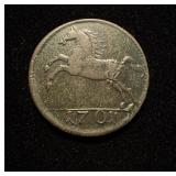 1701 Horse Pfennig Glossy AU