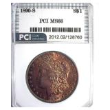 1890-S Morgan MS66 LISTS $2500
