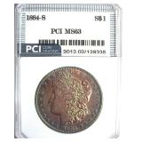 1884-S Morgan MS63 LISTS $50000