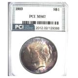 1923 Peace MS67 LISTS $5500