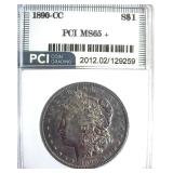 1890-CC Morgan MS65+ LISTS $10500