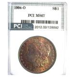 1904-O Morgan MS67 LISTS $4500