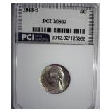 1943-S Nickel PCI MS67
