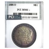 1898-O Morgan PCI MS65+ Bold Rim Color