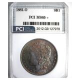 1881-O Morgan MS65+ LISTS $2150