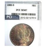 1882-S Morgan MS67 LISTS $1100