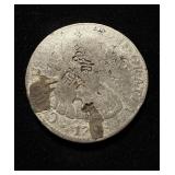 1798 8 Reales Silver Crown China Chopmarks