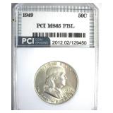 1949 Franklin MS65 FBL LISTS $225