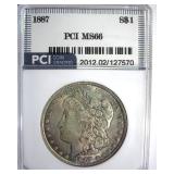 1887 Morgan MS66 LISTS $425