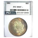 1881 Morgan MS67+ LISTS $60000
