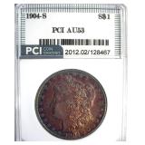 1904-S Morgan AU53 LISTS $1900