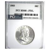 1955 Franklin MS66+ FBL LISTS $950