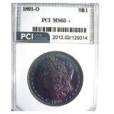 1891-O Morgan MS65+ LISTS $14000