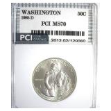 1982-D 50c Washington PCI MS70