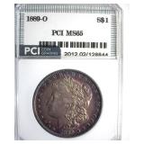 1889-O Morgan MS65 LISTS $3000
