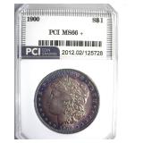 1900 Morgan MS66+ LISTS $1600