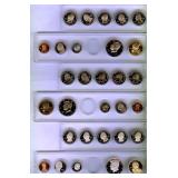 2001 2004 2018 1C-$ U.S. Mint Proof Sets
