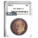 1881-S Morgan MS66 PL LISTS $675