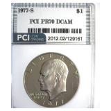 1977-S Ike PCI PR70 DCAM