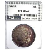 1897-S Morgan MS66 LISTS $1650