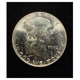 1962-D Franklin Half Gem BU