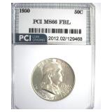 1950 Franklin MS66 FBL LISTS $350