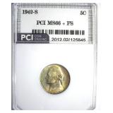 1942-S Nickel MS66+ FS LISTS $240