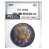 1923 Peace MS66 LISTS $500