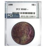 1890 Morgan MS65+ LISTS $2200