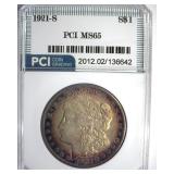 1921-S Morgan MS65 LISTS $875