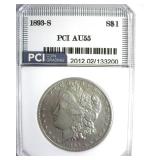 1893-S Morgan AU55 LISTS $65000