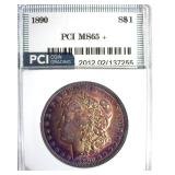 1890 Morgan MS65+ LISTS $2200
