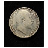 1909 India 1 Rupee