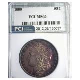 1900 Morgan PCI MS65 Wonderful Color