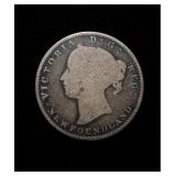 1873 Newfoundland 10 Cents .925 Silver
