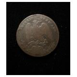 1864 1 Cent Mexico Maximillian