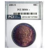 1891-S Morgan MS64+ LISTS $850