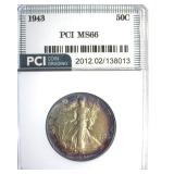 1943 Walking Liberty MS66 LISTS $240