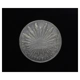 1877-GaJA 8 Reales Mexico