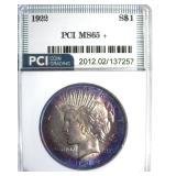 1922 Peace PCI MS65+ Beautiful Color