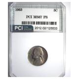1963 Nickel MS67 FS LISTS $2500