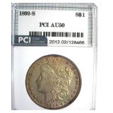 1892-S Morgan AU50 LISTS $2650