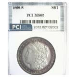 1898-S Morgan MS62 LISTS $650