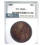 1900 Morgan PCI MS65+ Gorgeous Color