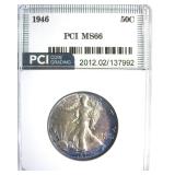 1946 Walking Liberty MS66 LISTS $240