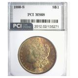1880-S Morgan MS68 LISTS $5250